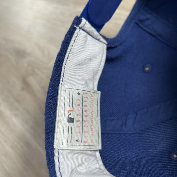 Vintage Sports Specialties Chicago Cubs Snapback Hat Blue Wool Blend Cap MLB - Picture 5 of 10